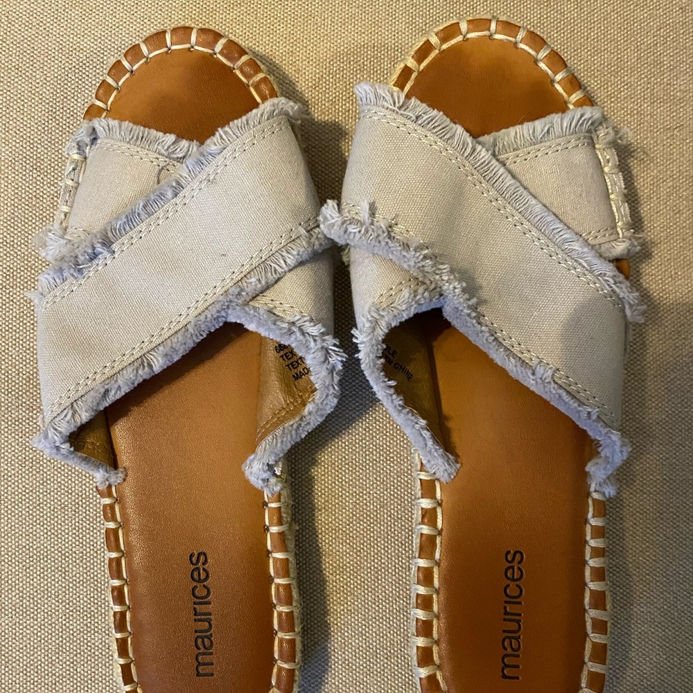Gray Sandals